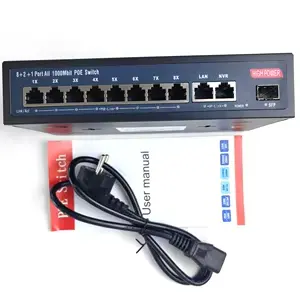 Smart POE Switch 8 Port + 2 uplink + 1 SFP
