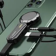 Audio Adapter With A Ring Lightning-AUX