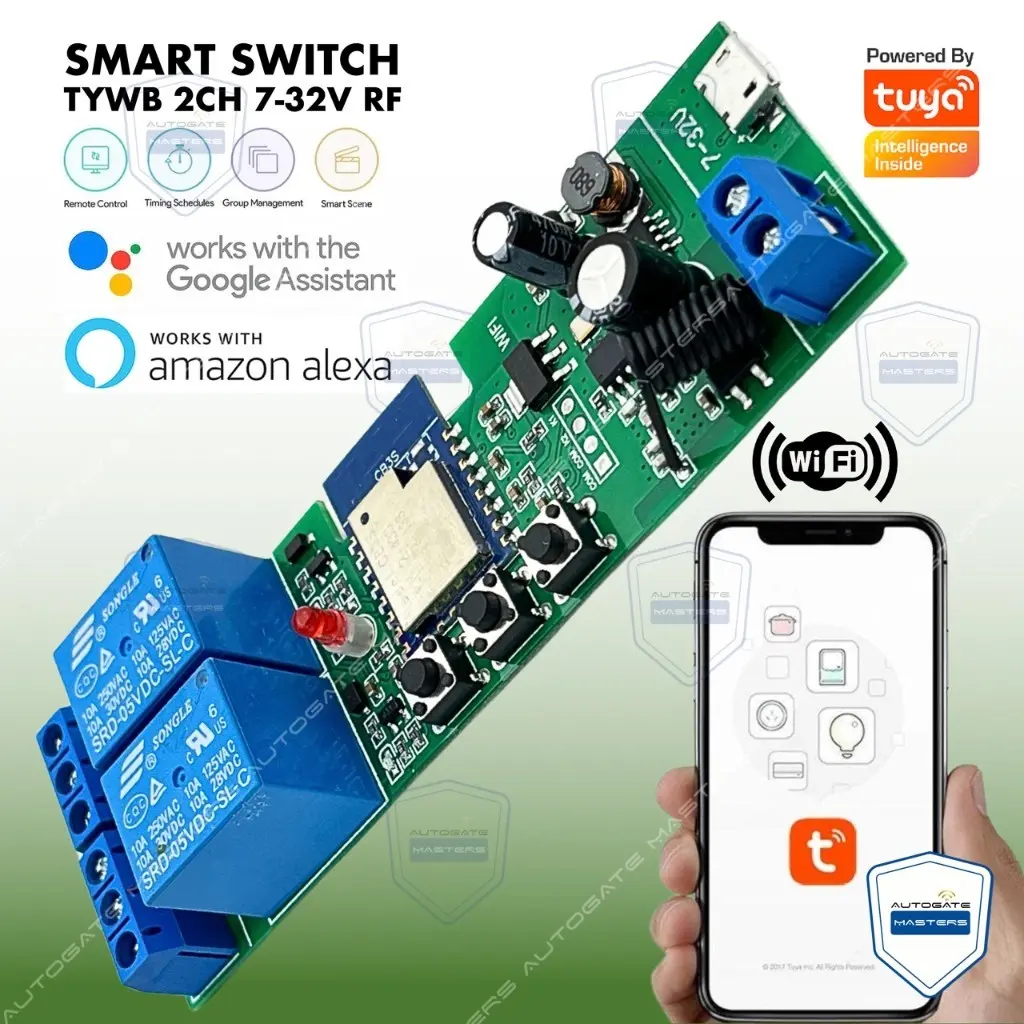 Smart Switch+ rf 2ch DC7-32V
