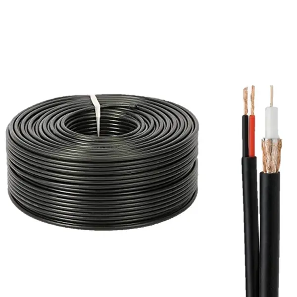 Coaxial Cable RG59 + Power  100m 
