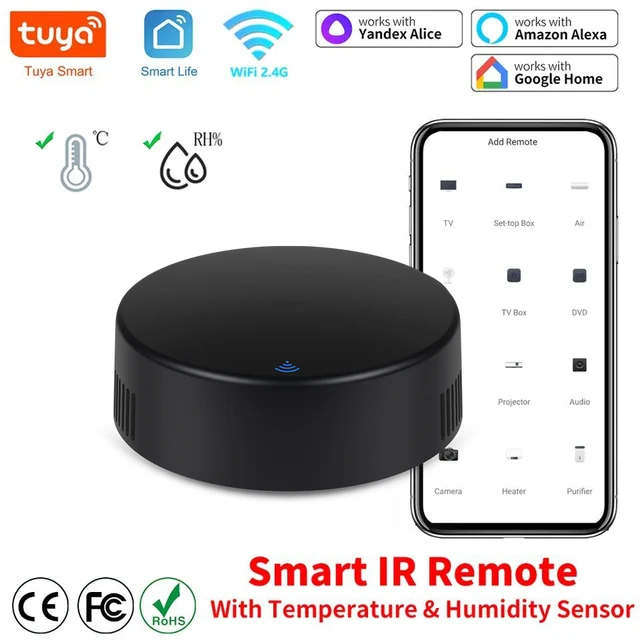 Wifi IR Controller With Temperature Humidity Monitor