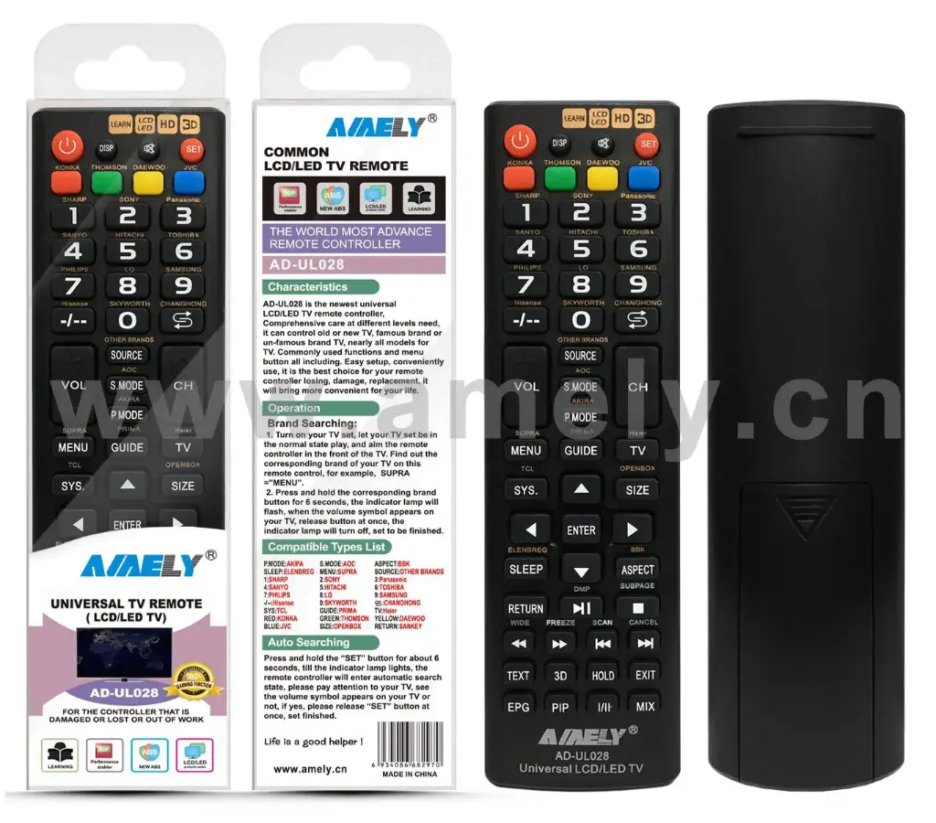 Universal TV Remote (LCD/LED TV)
