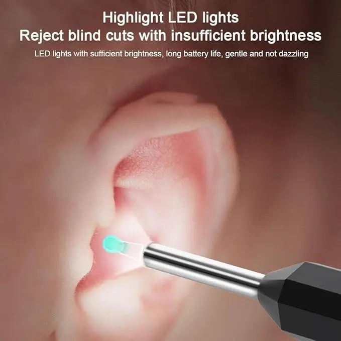 Wireless Visual Earpick (Black)