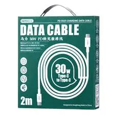 Remax Data Cable Type-C Type-C 30 W 2m