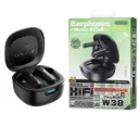 Remax Wireless Earbuds Built in Mic Headset Light Weight in Ear Buds (Black)