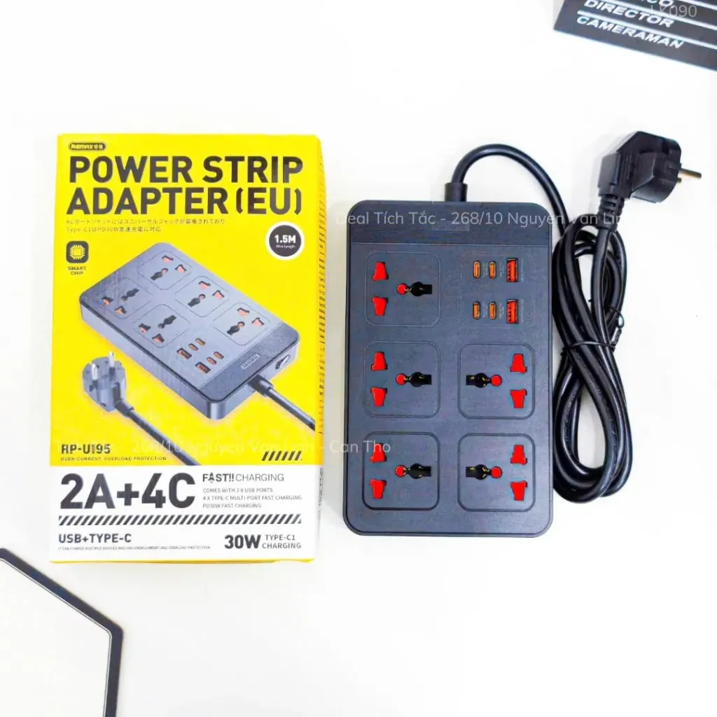 Remax Power Strip Adapter RP-U195