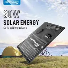 Konfulon Solar Panel 30w Fast Charge SH-03