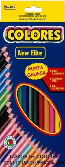 12 Colored Pencils