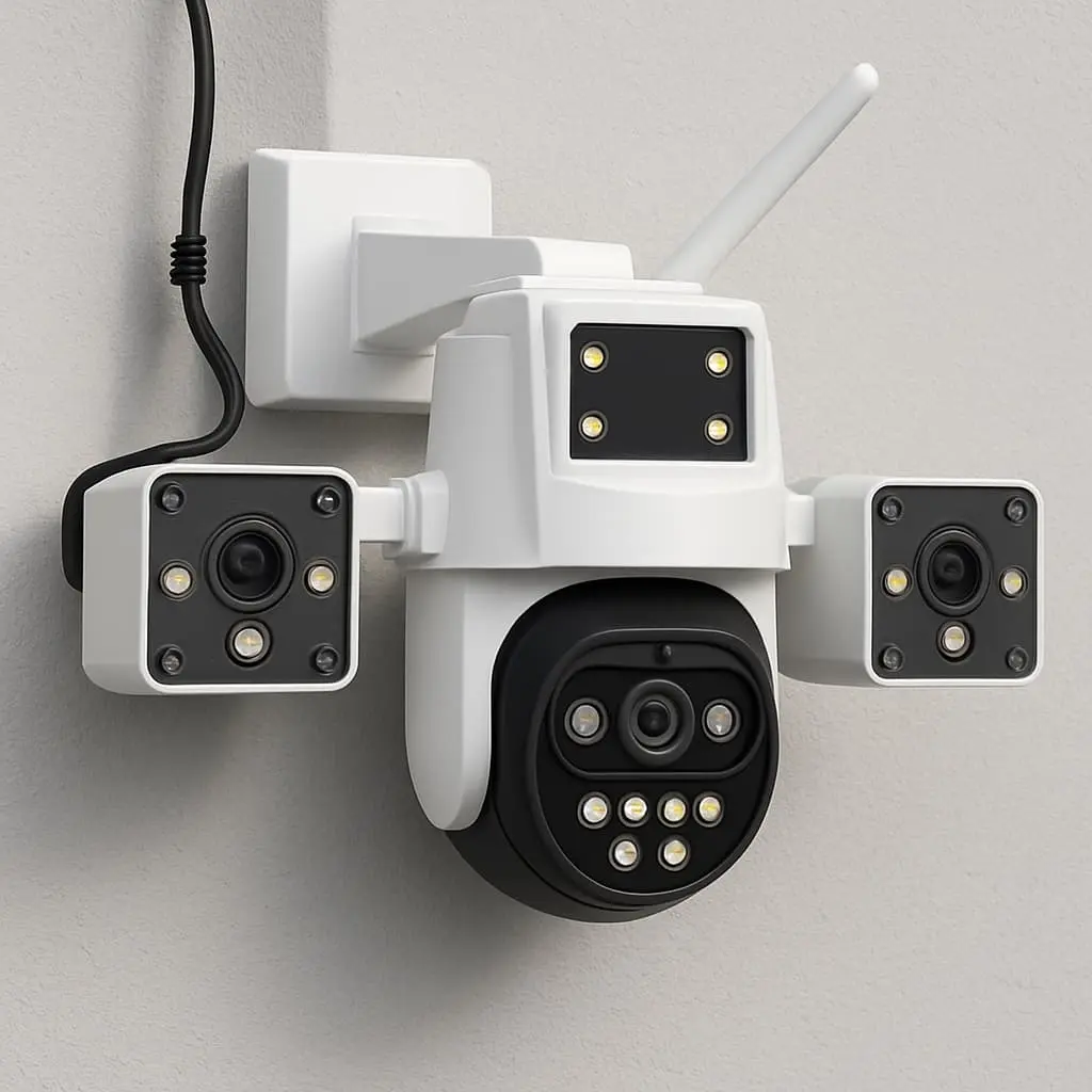 Wifi Smart Camera Triple Lens