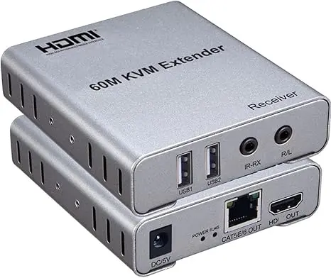 KVM HDMI Extender 60M