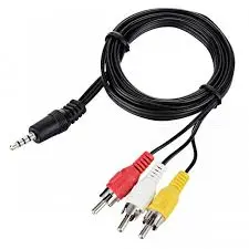 3.5mm Stereo To 3 RCA
