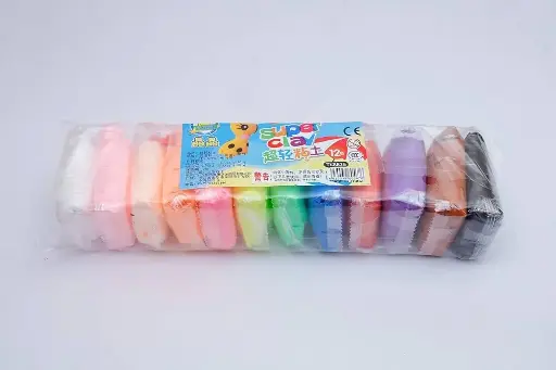 12 Colour Super Light Clay